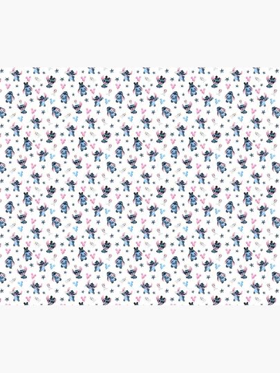 Stitch digital paper Watercolor balloons Throw Blanket