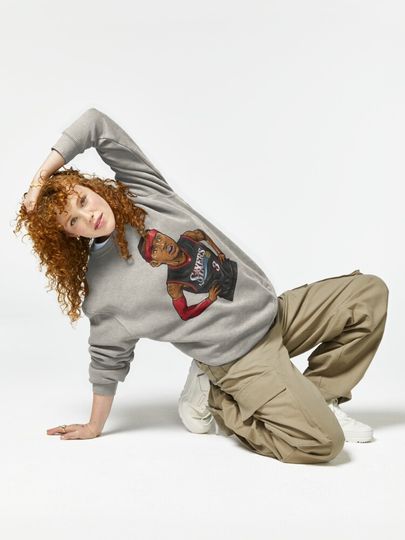 Allen Iverson Art Chibi Pullover Sweatshirt