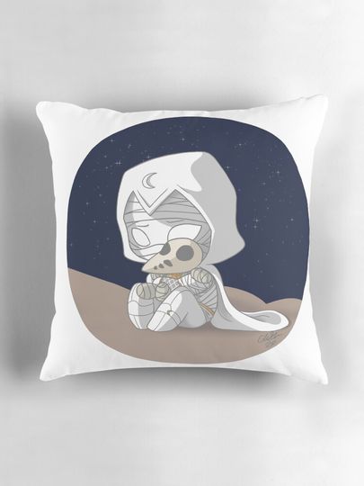 Chibi Moon Knight Pillow