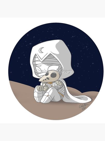 Chibi Moon Knight Pillow