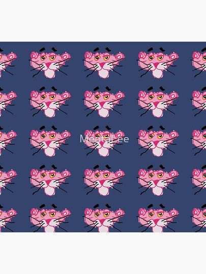 Pink Panther (blue background) Socks