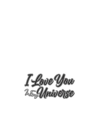 I Love You In Every Universe iPhone Case