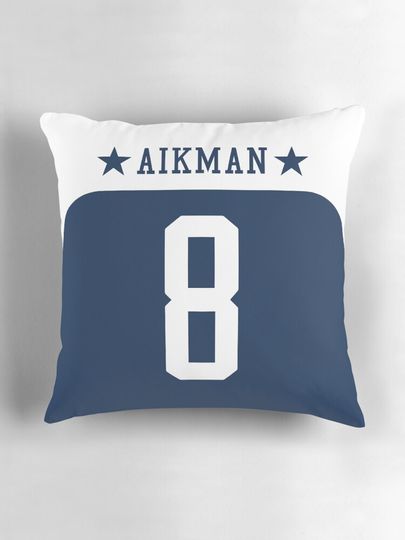 Troy Aikman - Dallas Cowboys Pillow, Gift for Fan