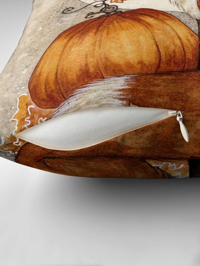Fox Moon Pillow