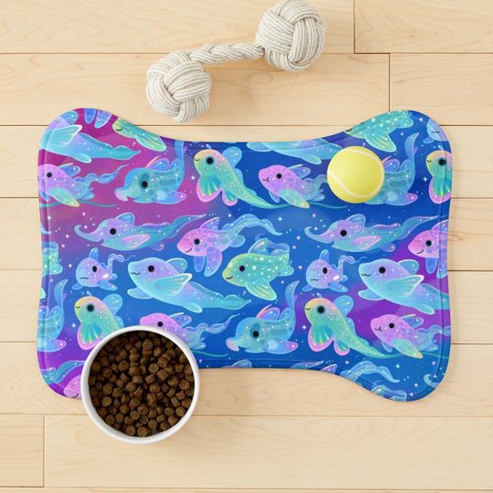 Chimera (ghost sharks) - Pet Bowls Mat