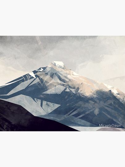 Soothing mountain  - Pet Bowls Mat