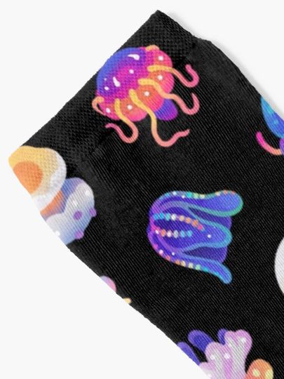 Jellyfish Day Socks