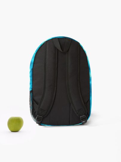 Blue Splash Tye Dye Design Backpack