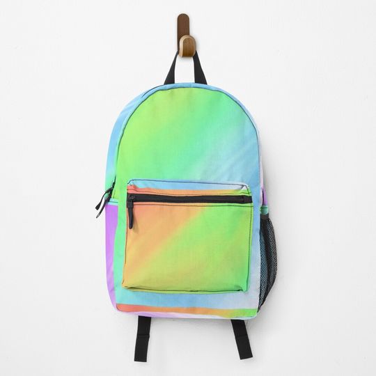 Rainbow Pattern Backpack