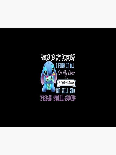 Family-Lilo-And-Stitch-Sweatshirt-PU7 Throw Blanket