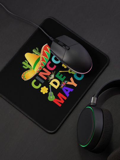 Happy Cinco De Mayo Celebration Mouse Pad