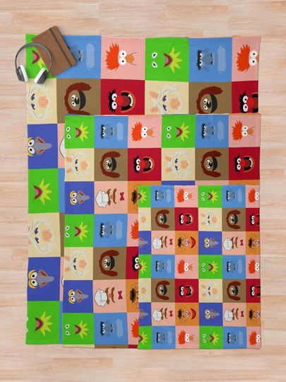 Muppets Throw Blanket