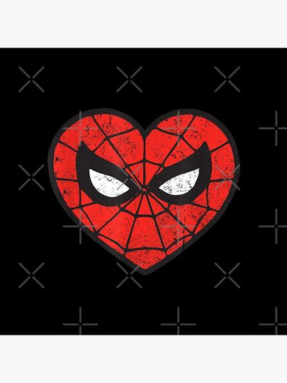 Spider Heart Pin