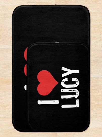 I Love Lucy Bath Mat