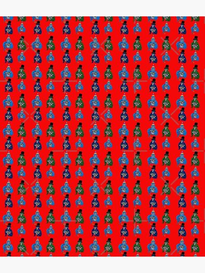 Gorilla Tag Monkey Throw Blanket by POLKART Backpack