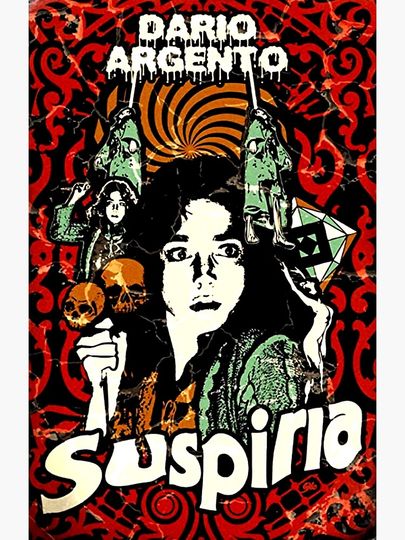 Dario Argento - Suspiria (1977) Premium Matte Vertical Poster