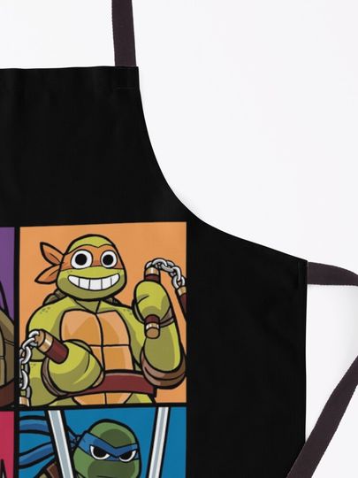 TMNT Teenage Mutant Ninja Turtles Apron