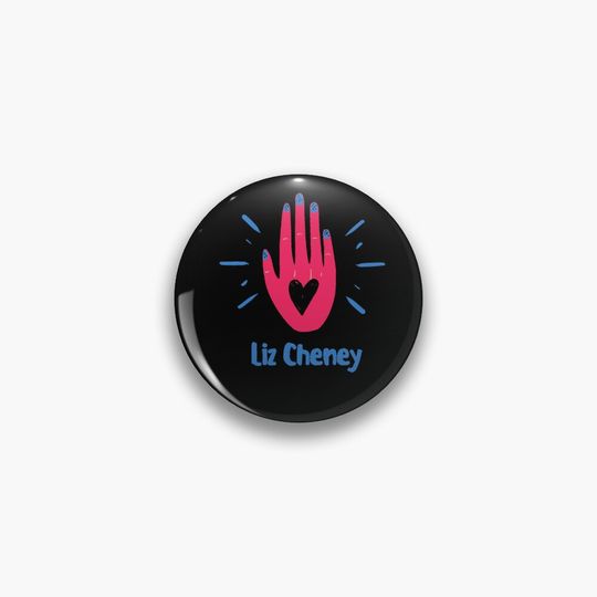 Liz Cheney Love & Respect Pin Button