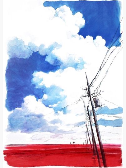 the end of evangelion Premium Matte Vertical Poster