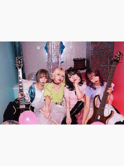 Party Clip Hanabie Premium Matte Vertical Poster