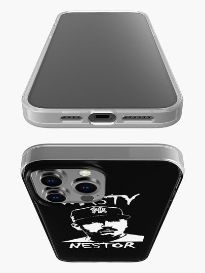 nasty nestor black white  iPhone Case