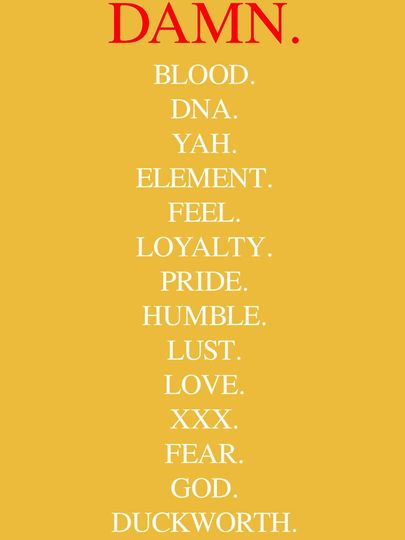 Kendrick Lamar DAMN Essential T-Shirt