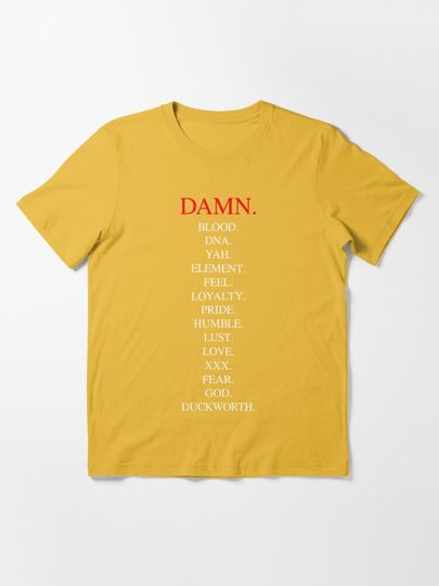 Kendrick Lamar DAMN Essential T-Shirt