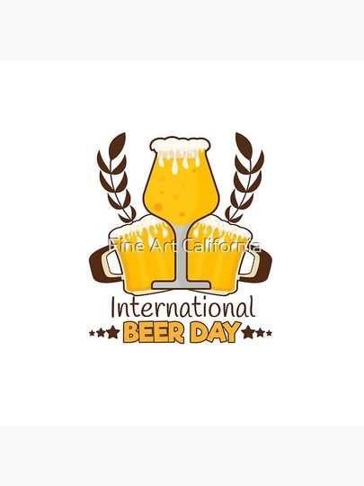 International Beer day  Pin