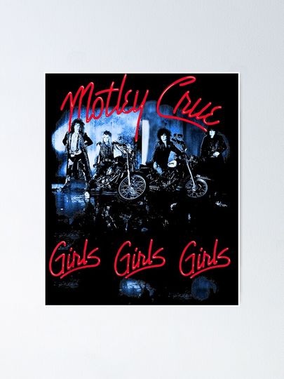 Girls Motley Crue Premium Matte Vertical Posters