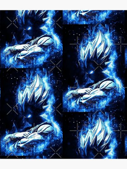 Dragon Ball Z Goku blue Backpack