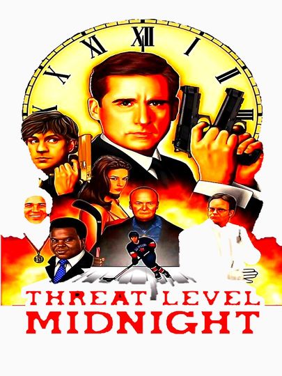 Threat Level Midnight - The Office Classic T-Shirt