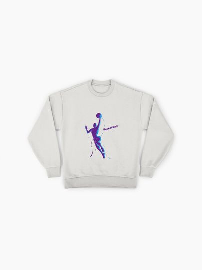Playing Basketball Premium Oversized Sweatshirt