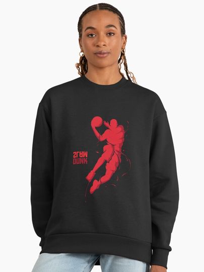 Playing Basketball Premium Oversized Sweatshirt