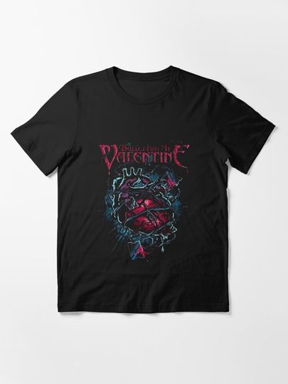 Music Vintage Retro Bullet For My Valentine Skull T-Shirt