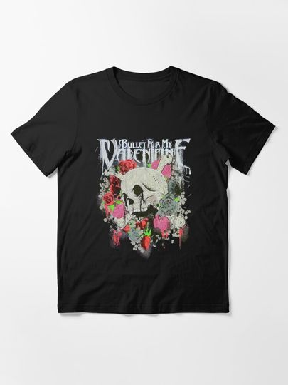 Bullet for My Valentine Skull and Roses T-Shirt