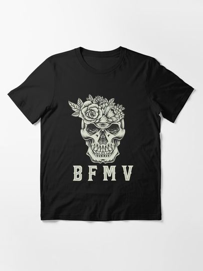 Bullet For My Valentine Floral Skull Valentine's Day T-Shirt