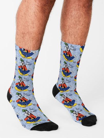 Goofy Painting Socks