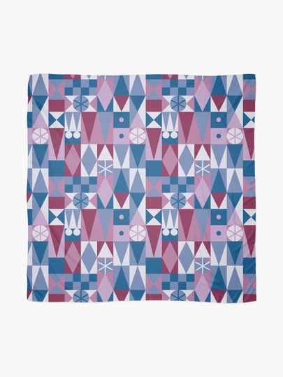 Mary Blair Carpet Scarf