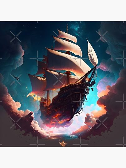 Treasure Planet Vessel  Pillow