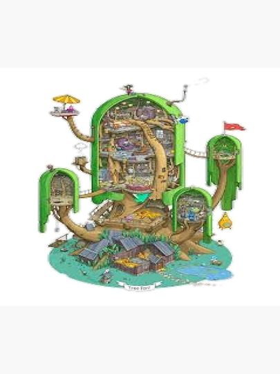 Adventure Time Shower Curtain