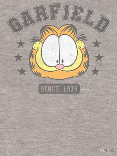 Garfield Big Face College Tee Since 1978 Pullover Sweatshirt
