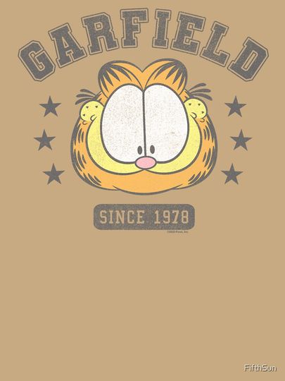 Garfield Big Face College Tee Since 1978 Premium Hoodie