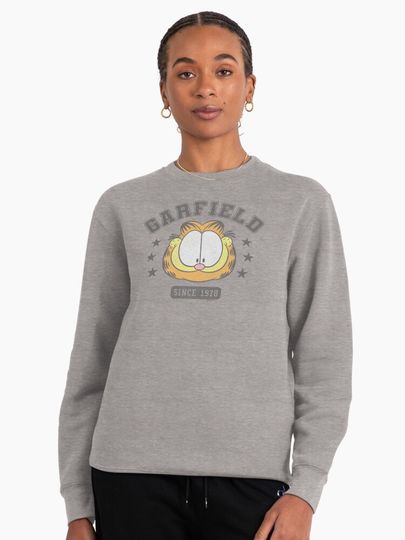 Garfield Big Face College Tee Since 1978 Pullover Sweatshirt