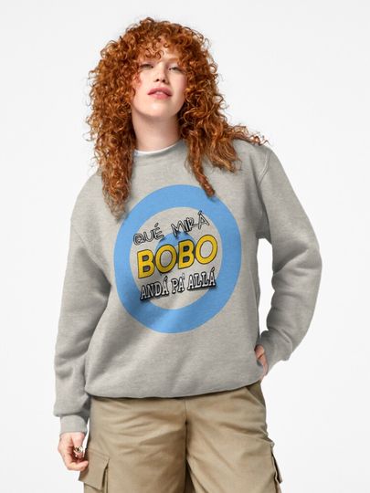 Leo Messi que mira bobo Pullover Sweatshirt