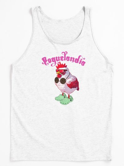 Poguelandia Cool Chicken Tank Top