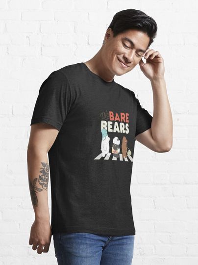 We Bear Bears T-shirt, Cute Panda Embroidery T-shirts