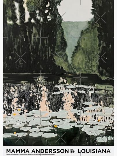 Mamma Andersson Pond Premium Matte Vertical Poster