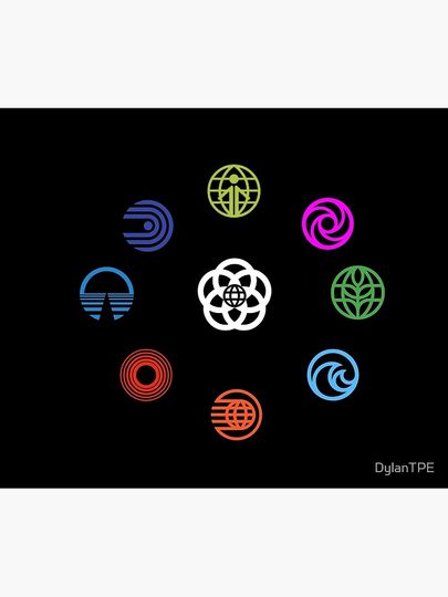 Epcot Center Throw Blanket