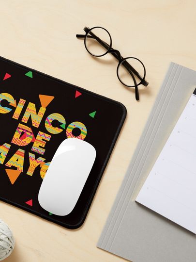 Cinco De Mayo Mouse Pad, Mexican Party