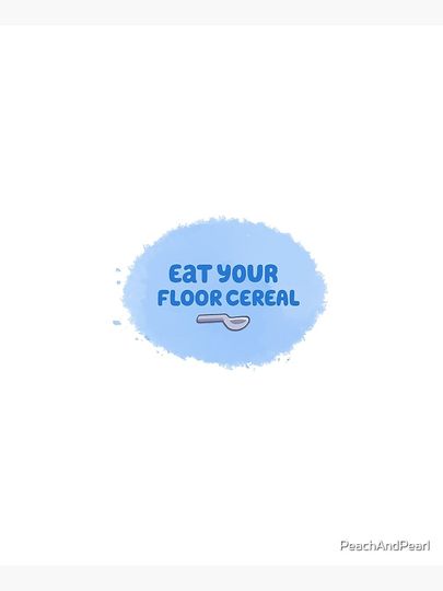 BlueyDad Floor Cereal Apron